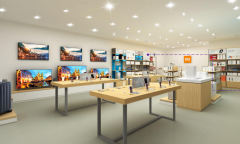 泉州小米手機(jī)展柜/小米手機(jī)柜臺/小米之家展示柜