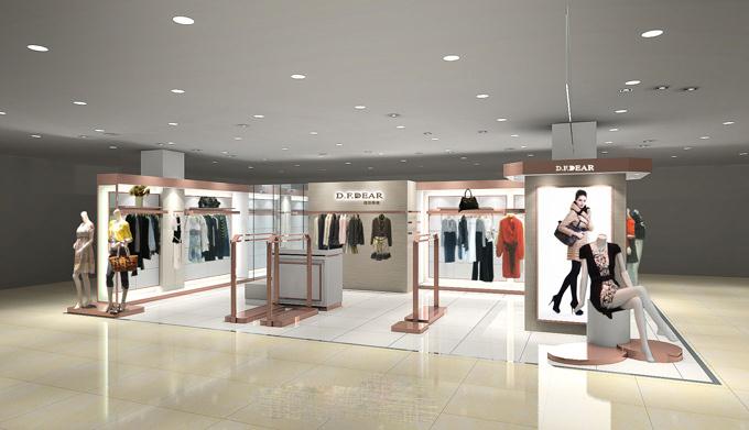 女裝展柜商場(chǎng)展柜